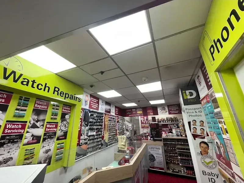 New ceiling lighting installed throughout a retail shop in Northamptonshire