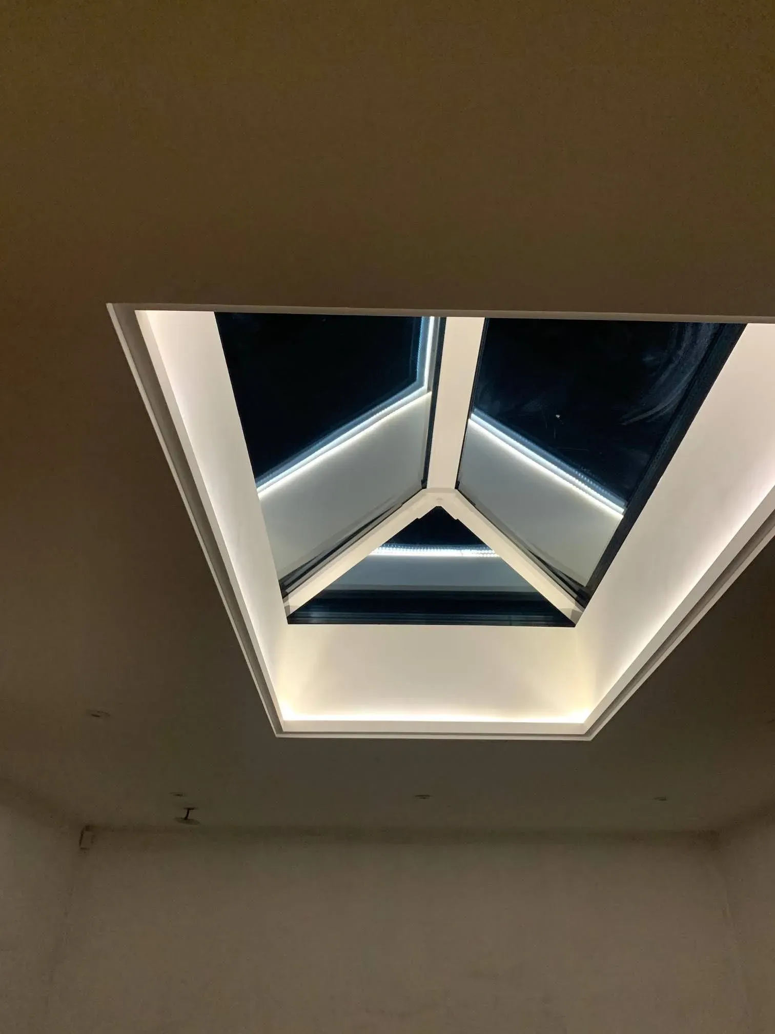 Lighting and ventilation installed in a domestic room in Northamptonshire